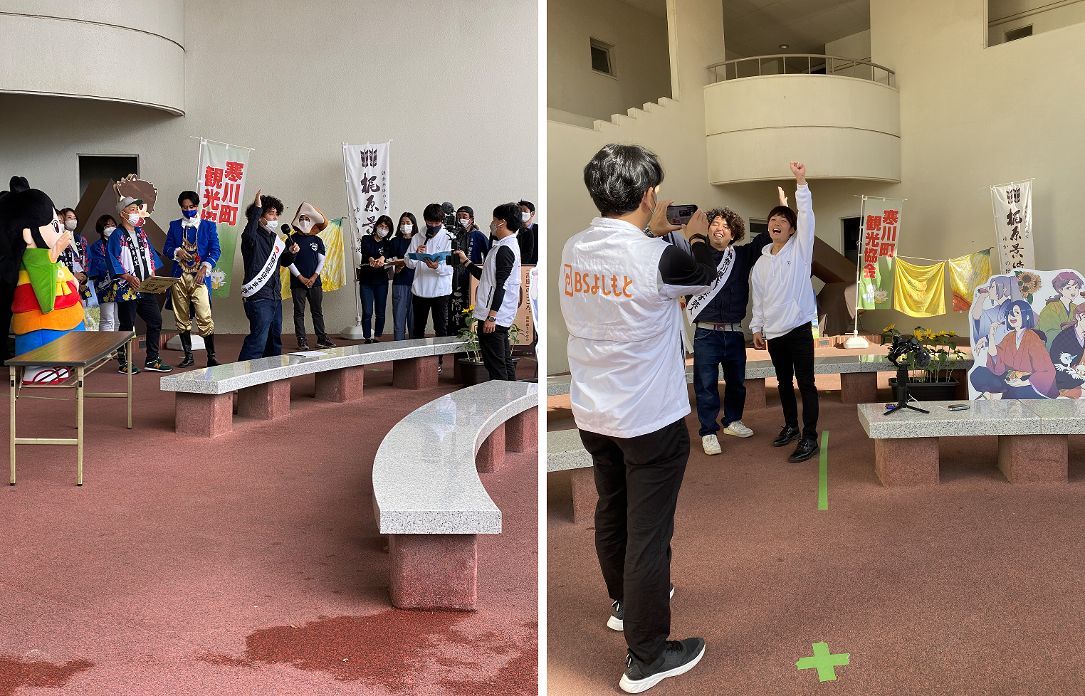 ロケの様子