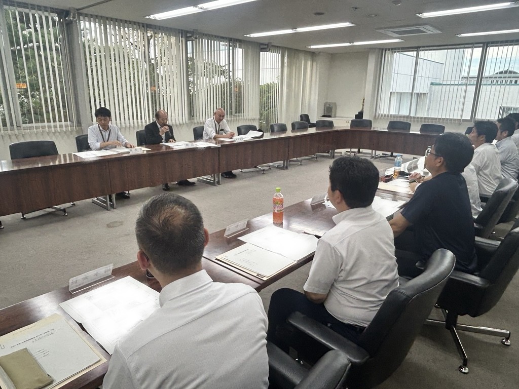 町長との懇談会風景