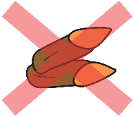 剪定枝として出せないもの2(紐で束ねることができない小さな枝木)