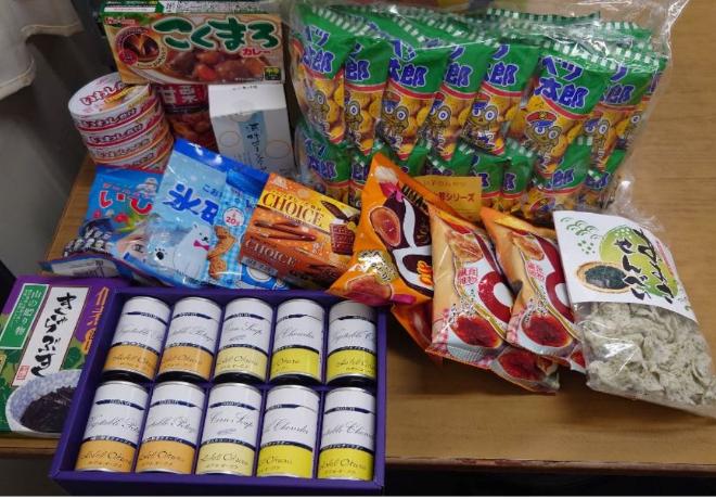 令和6年度春に開催したフードドライブで集まった食品