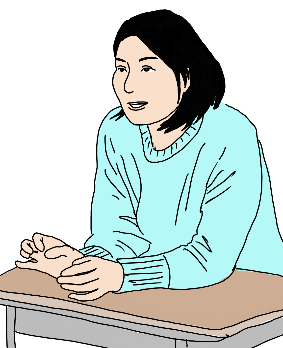 旭小学校の先生_写真