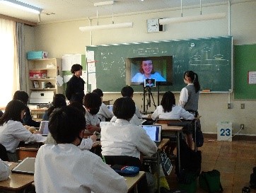 国際交流の写真
