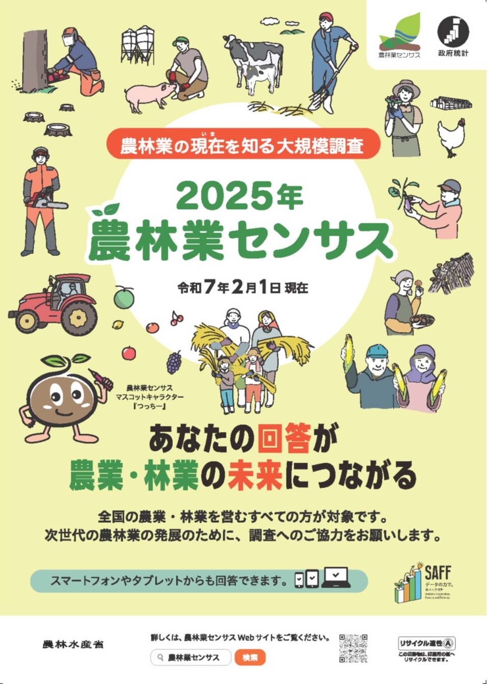 農林業センサスポスター