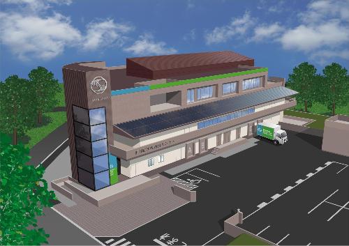 (仮称)寒川町給食センター イメージ図(2020.10時点)