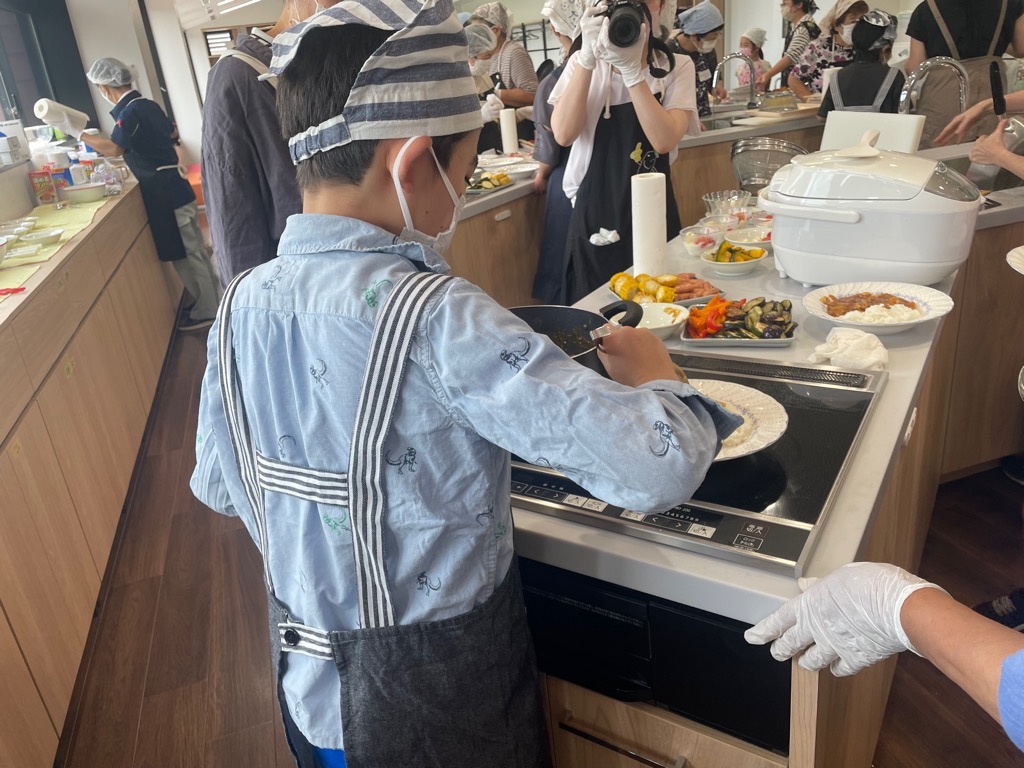 料理の様子