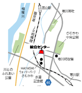 寒川学校給食センター地図