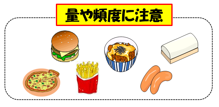 量や頻度に注意