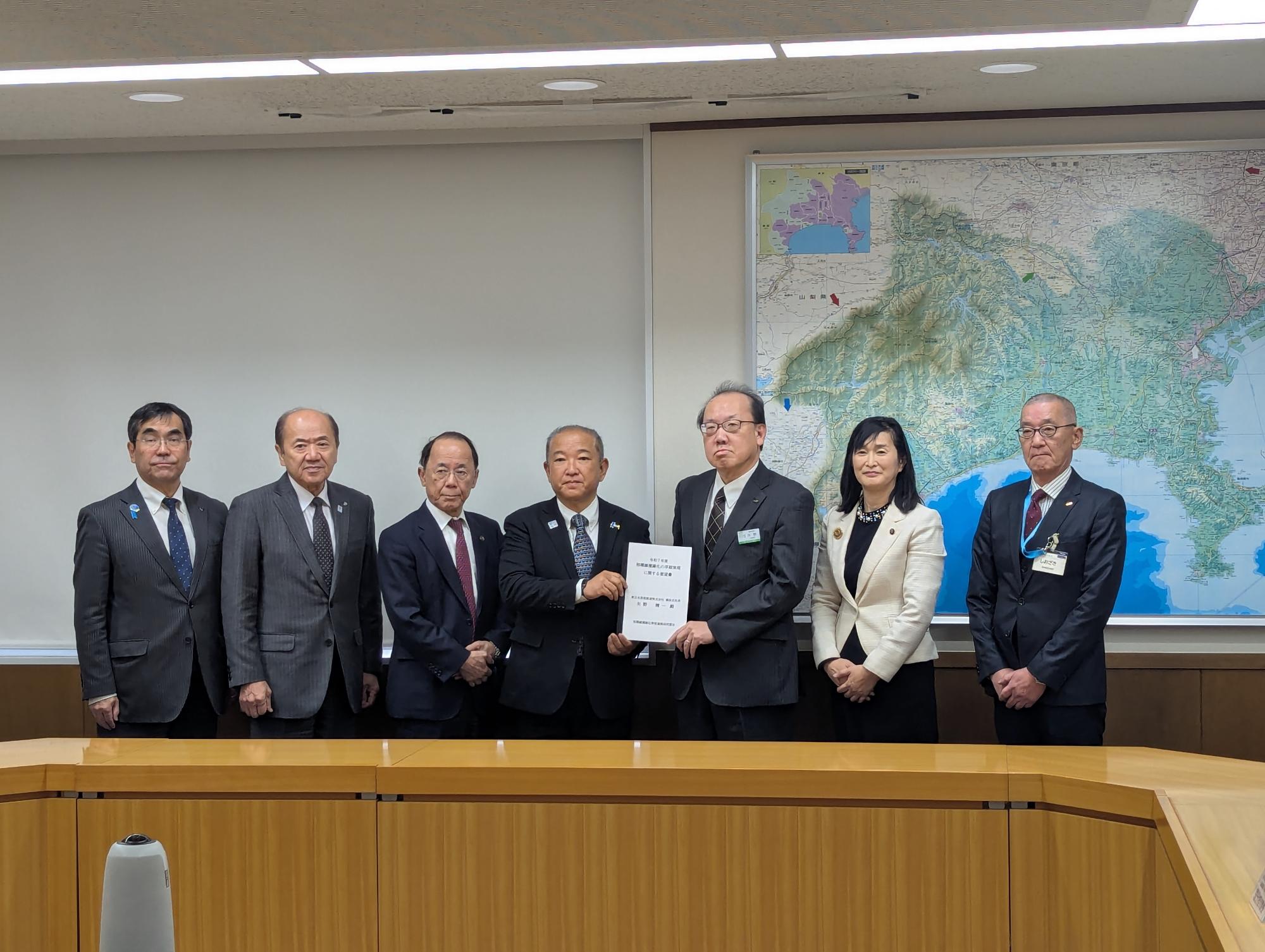 要望活動の様子