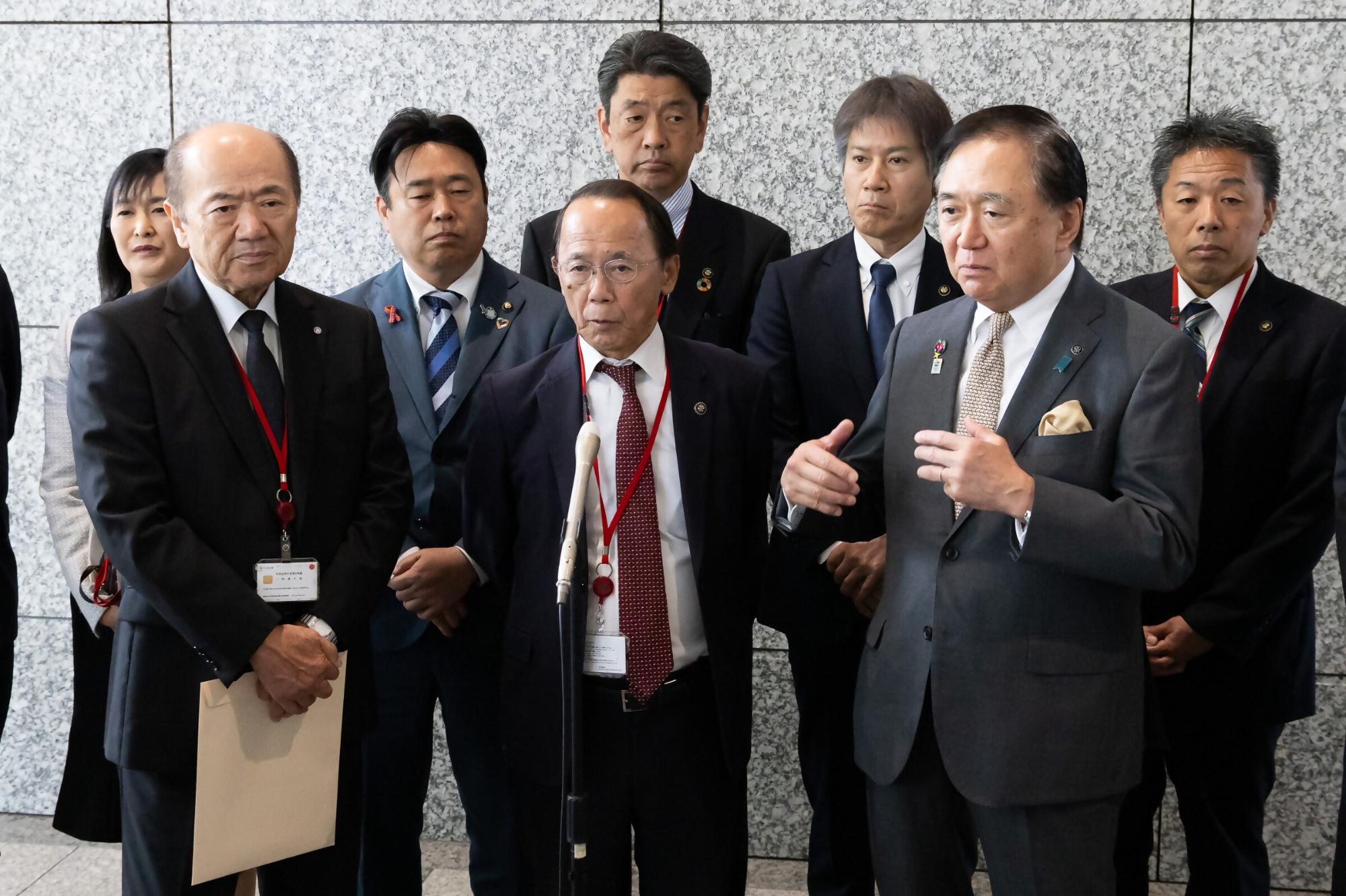 要望活動の様子