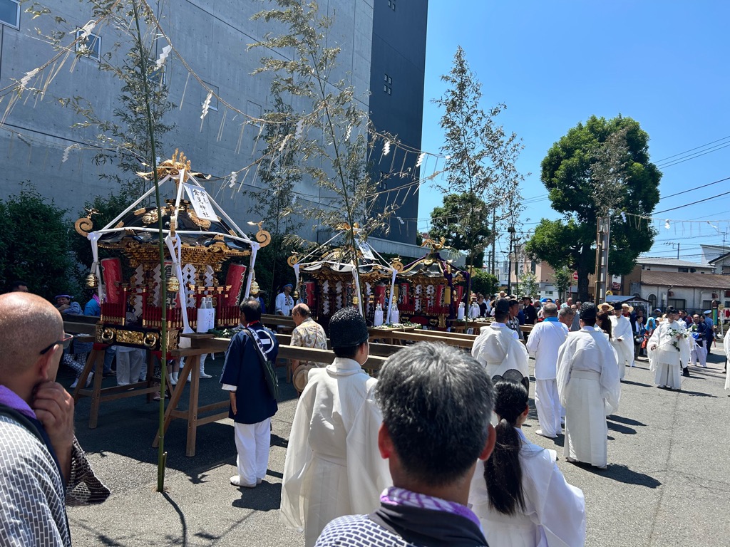 浜降祭の様子