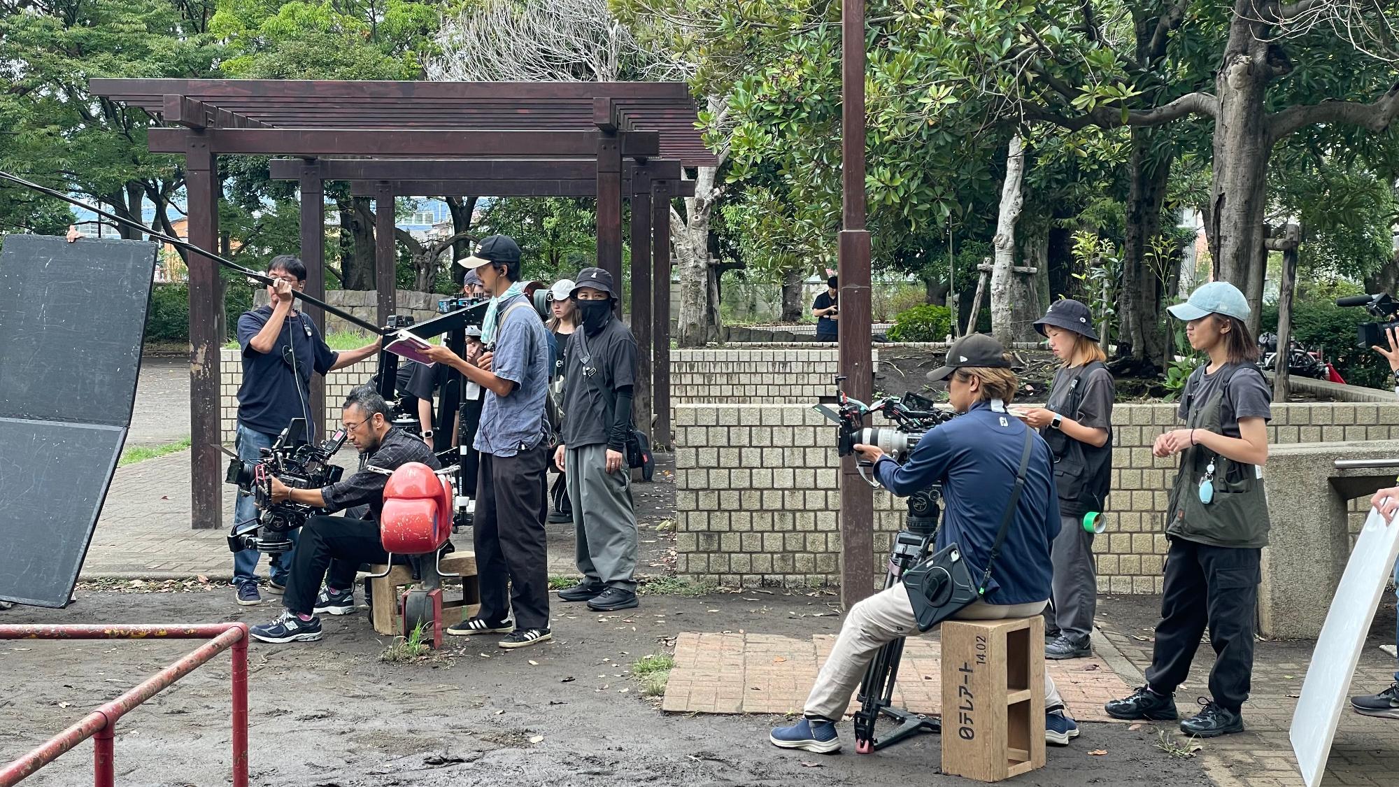 ドラマ「ESCAPE それは誘拐のはずだった」撮影風景04