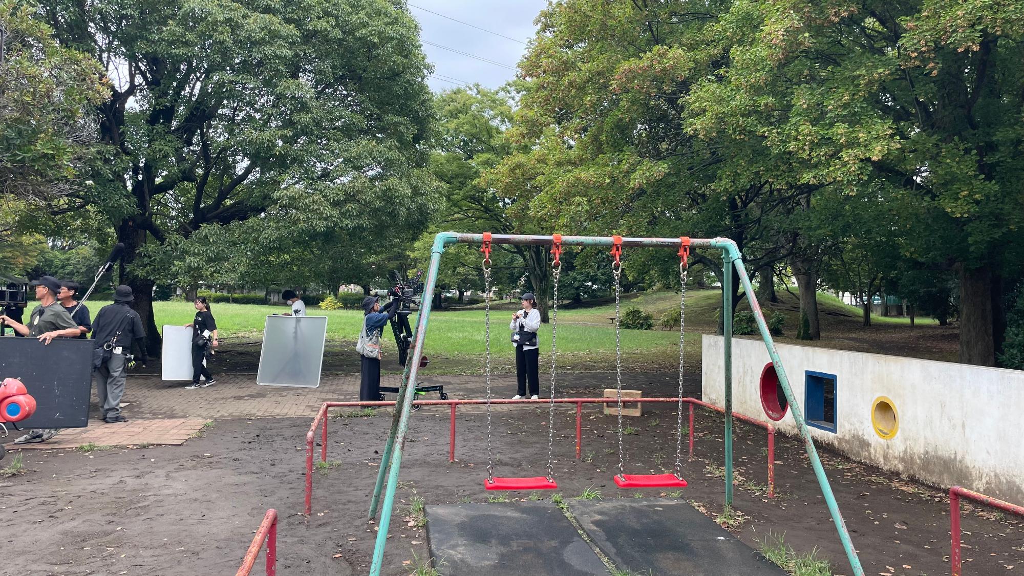 ドラマ「ESCAPE それは誘拐のはずだった」撮影風景05