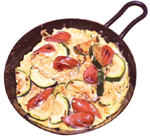 ズッキーニオムレツ