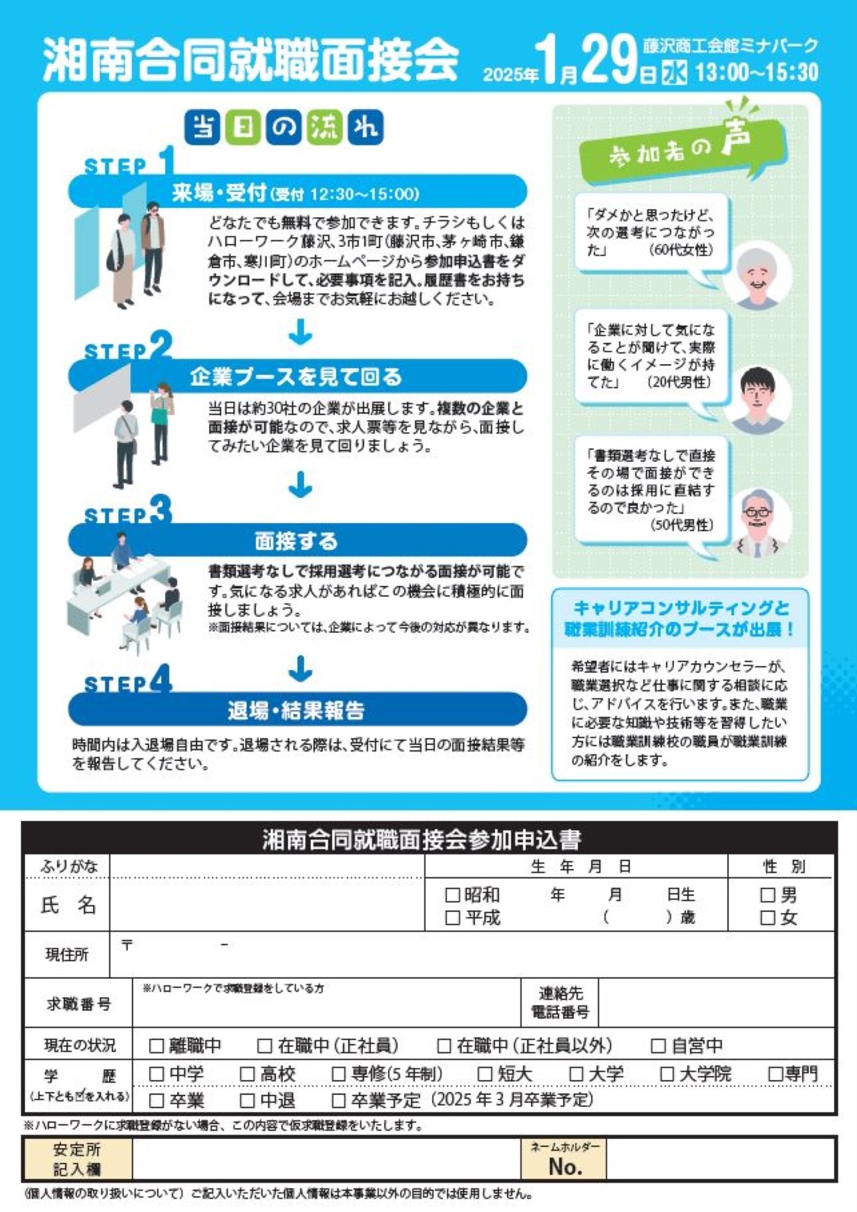 求職者用チラシ2