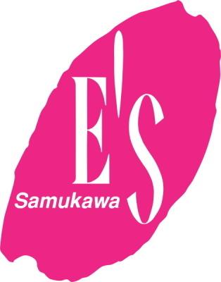 E'S SAMUKAWAのロゴデザインマーク