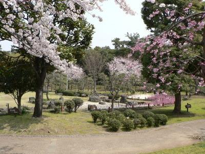 水道記念館の日本庭園
