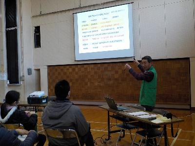 河合先生の座学の様子