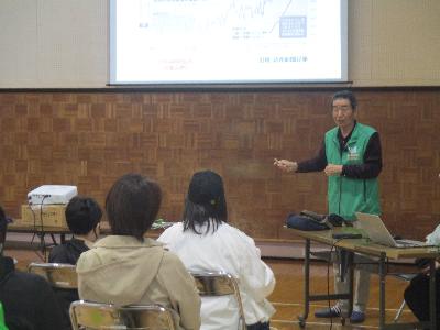 河合先生の座学の様子