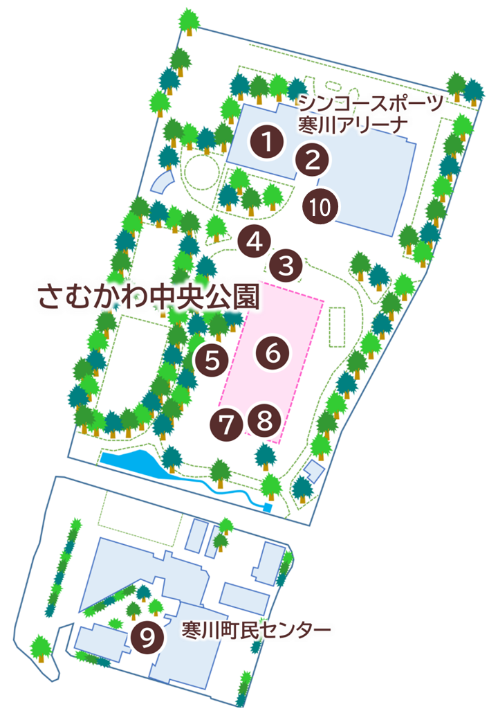 R８環境フェスティバル会場MAP