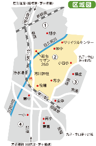 区域2の地図