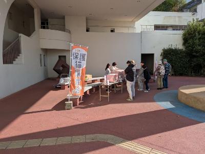 猫の譲渡会の様子