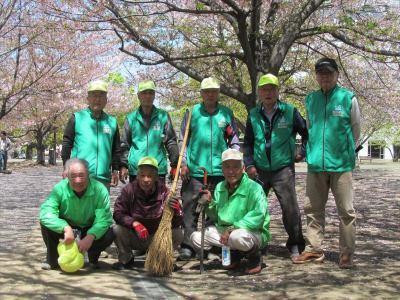 作業にご協力いただいた、寒川エコネットの皆様の集合写真