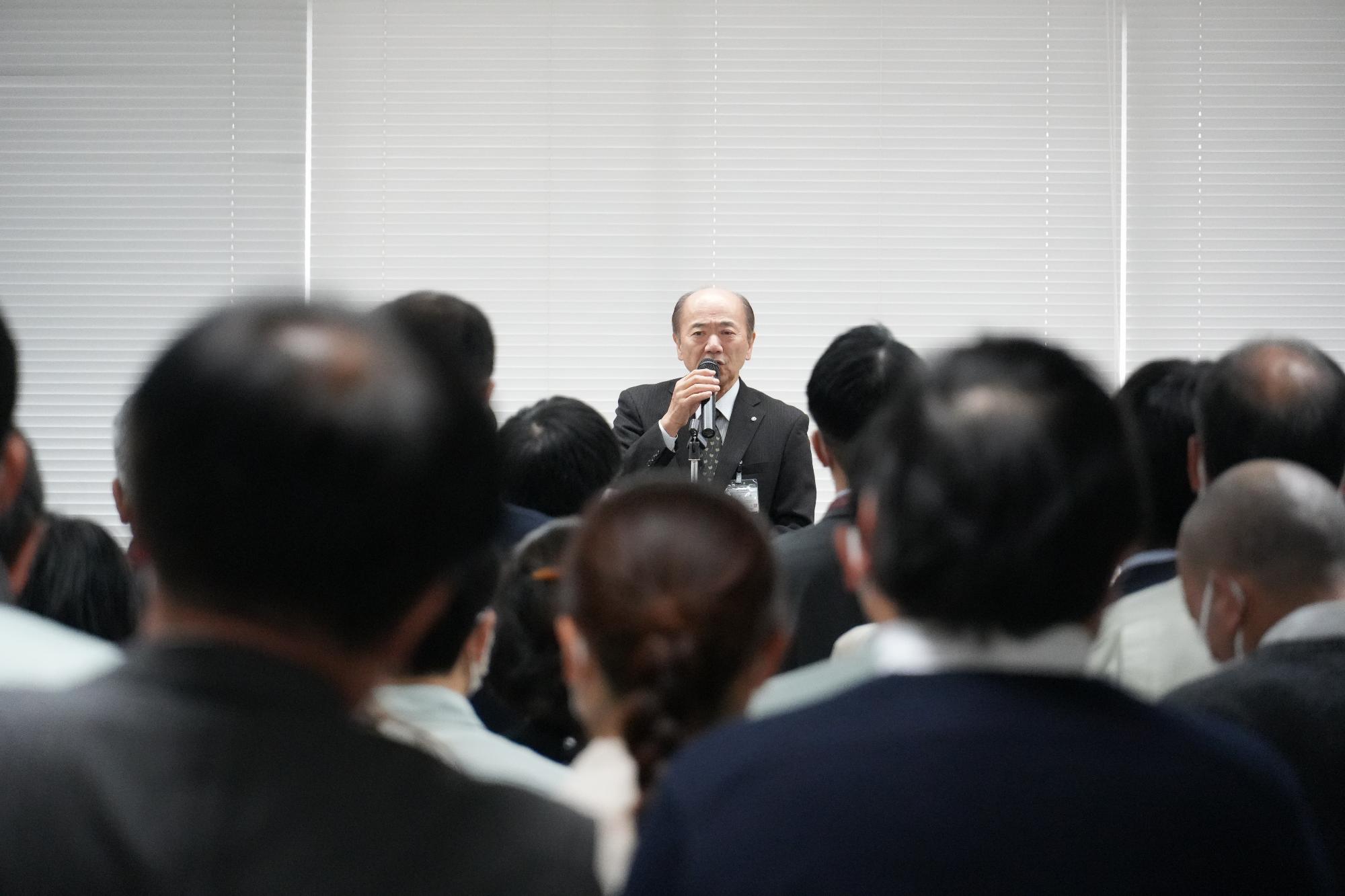 仕事始め式の様子