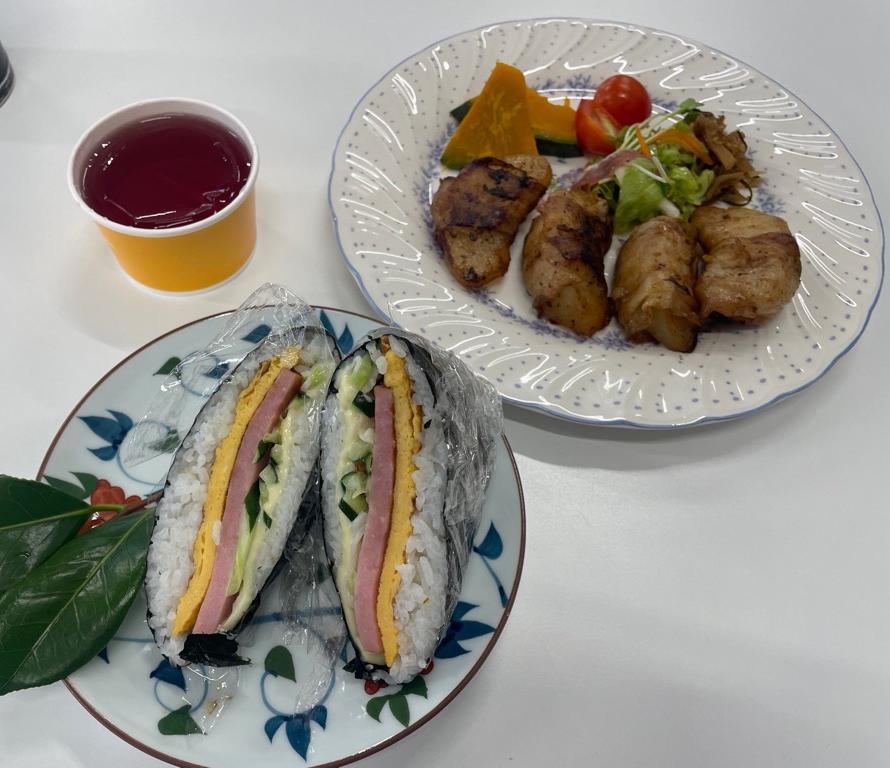 親子料理教室のメニュー