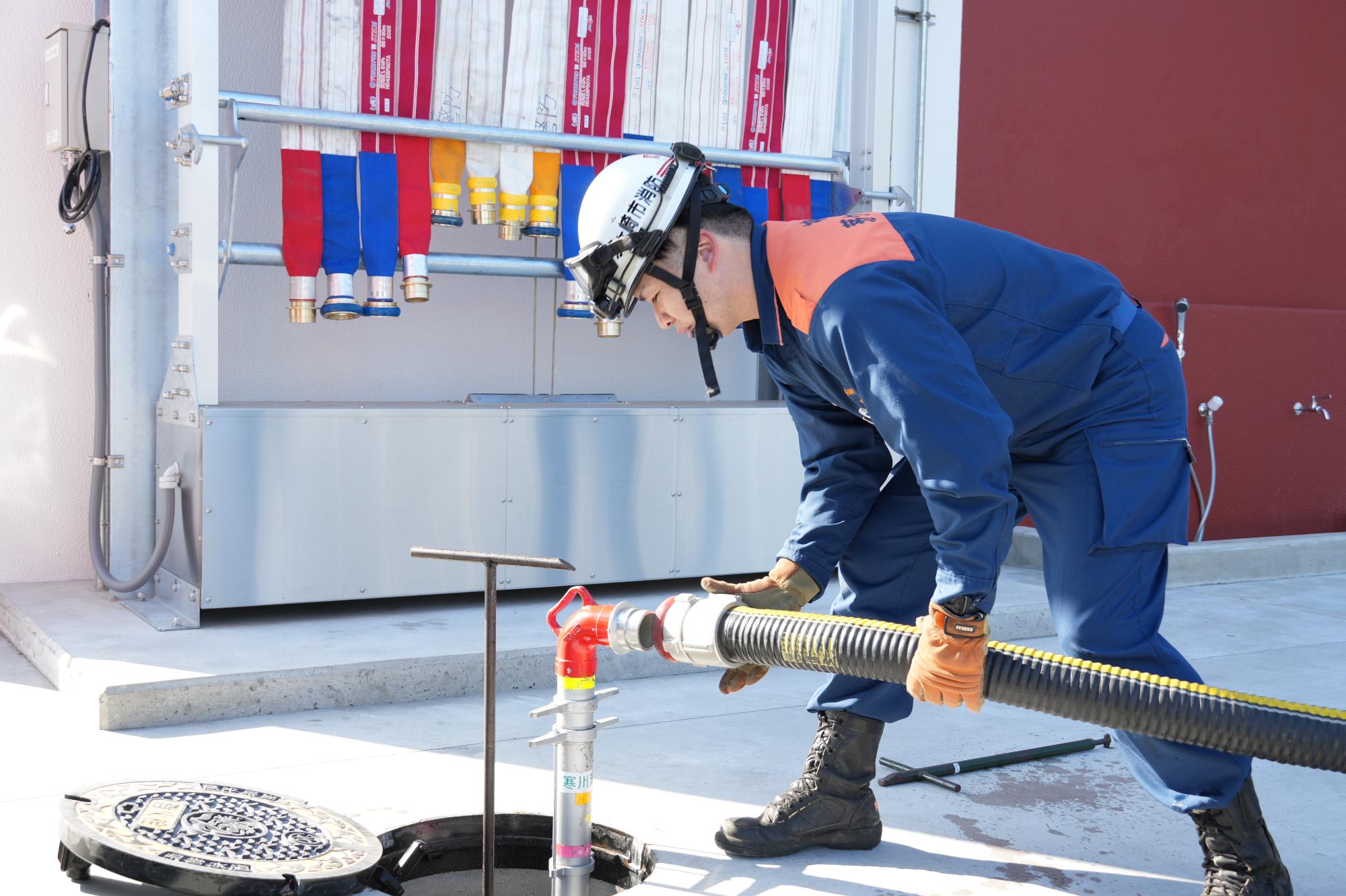 模擬消火栓の活用