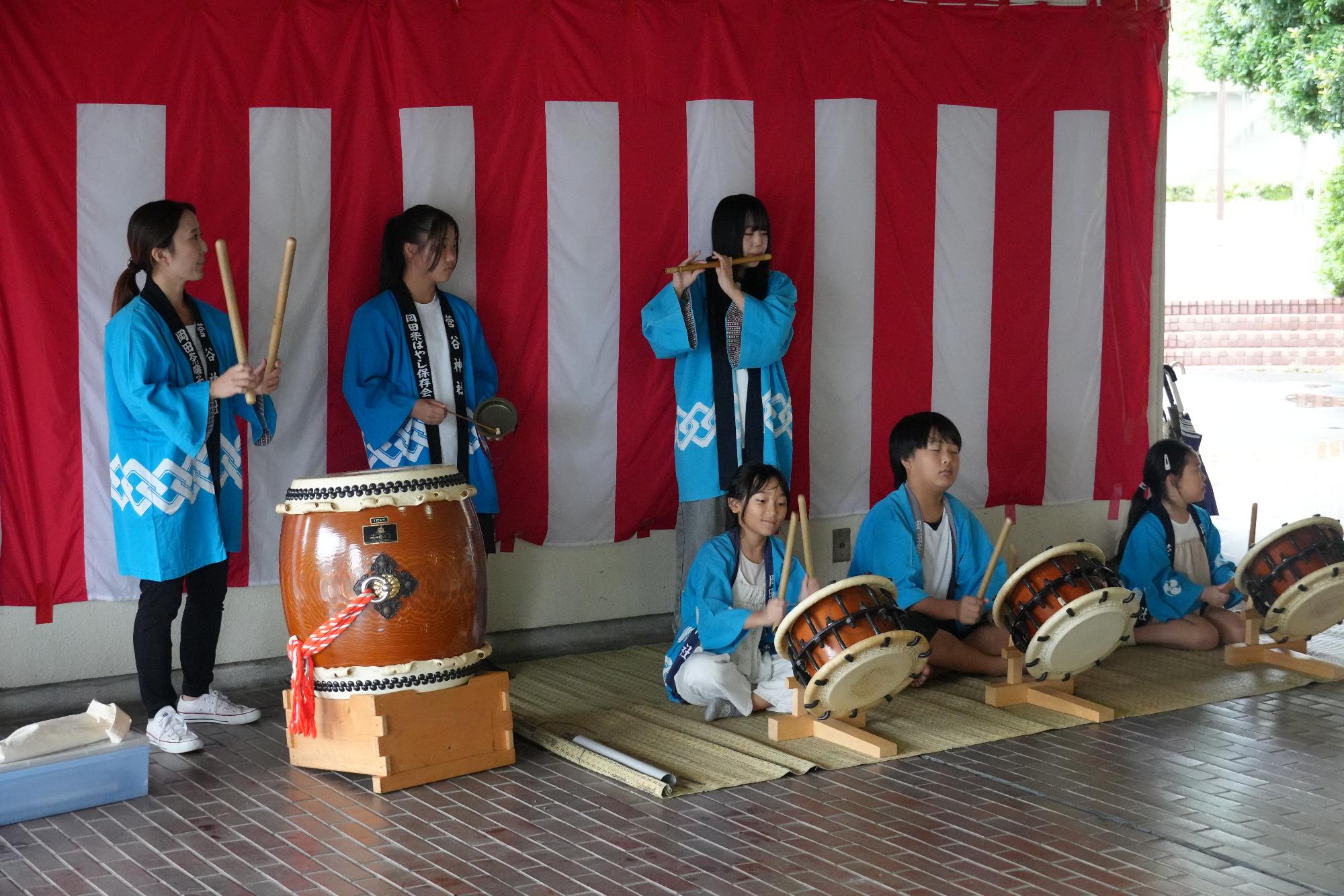 祭りばやし写真1