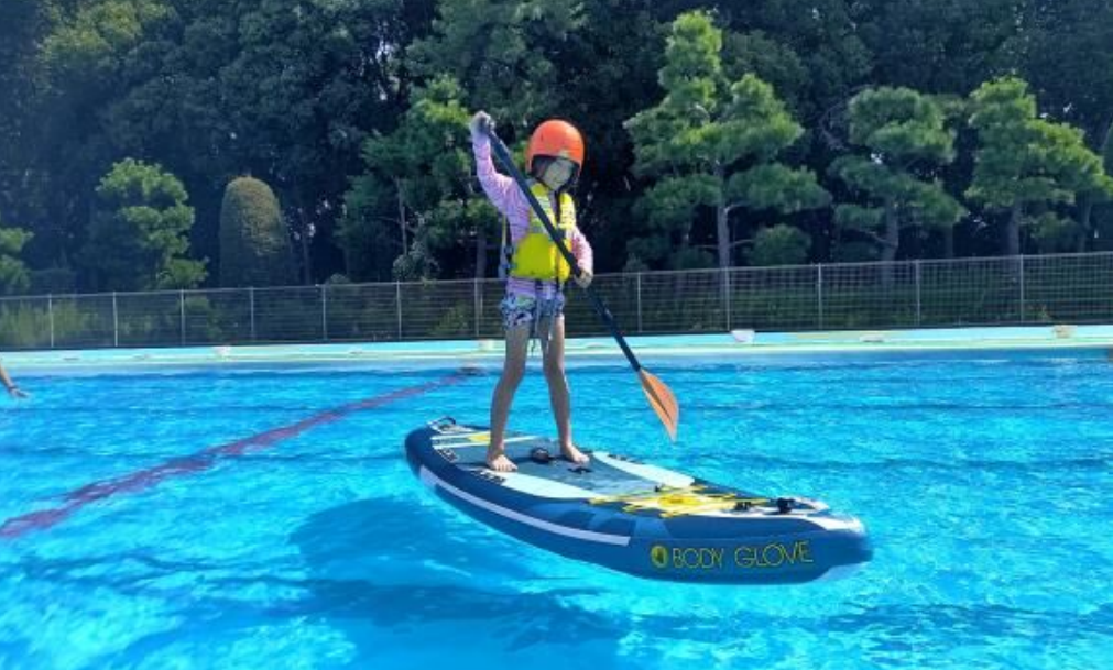 SUP体験の様子
