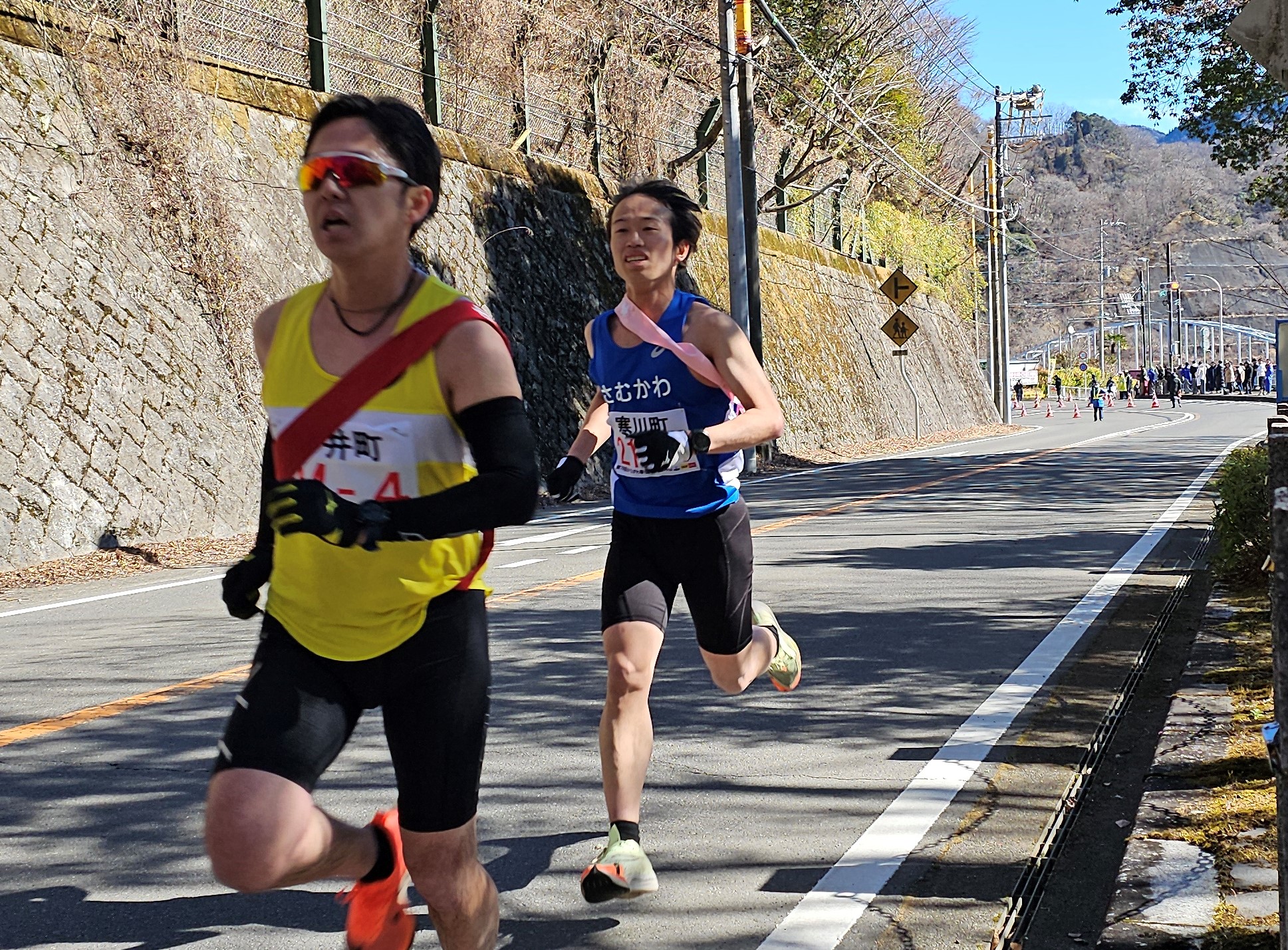 4区で猛追する中田選手