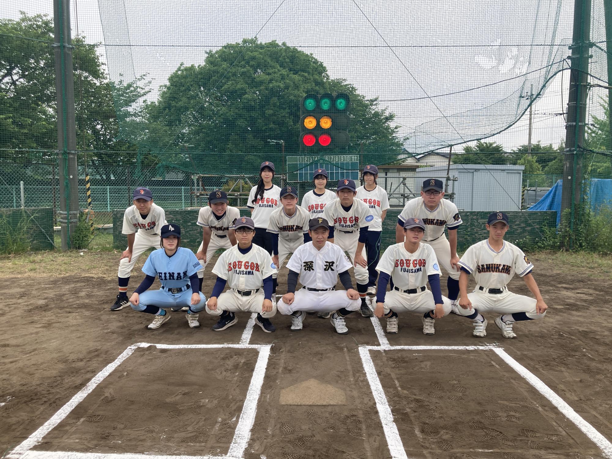 寒川高校硬式野球部　グラコン 寒川高校硬式野球部の夏はじまる！／寒川町ホームページ
