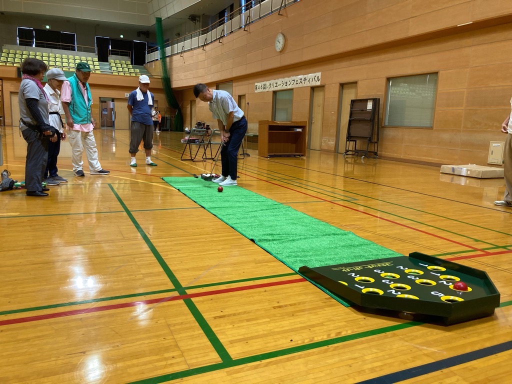 レクリエーションフェスティバルスカットボールの様子
