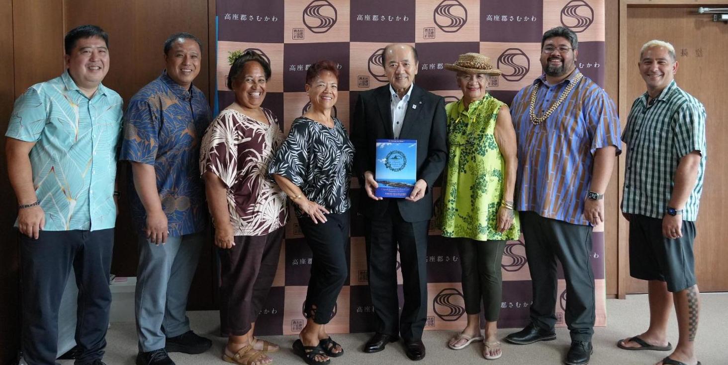 マカナ表敬訪問