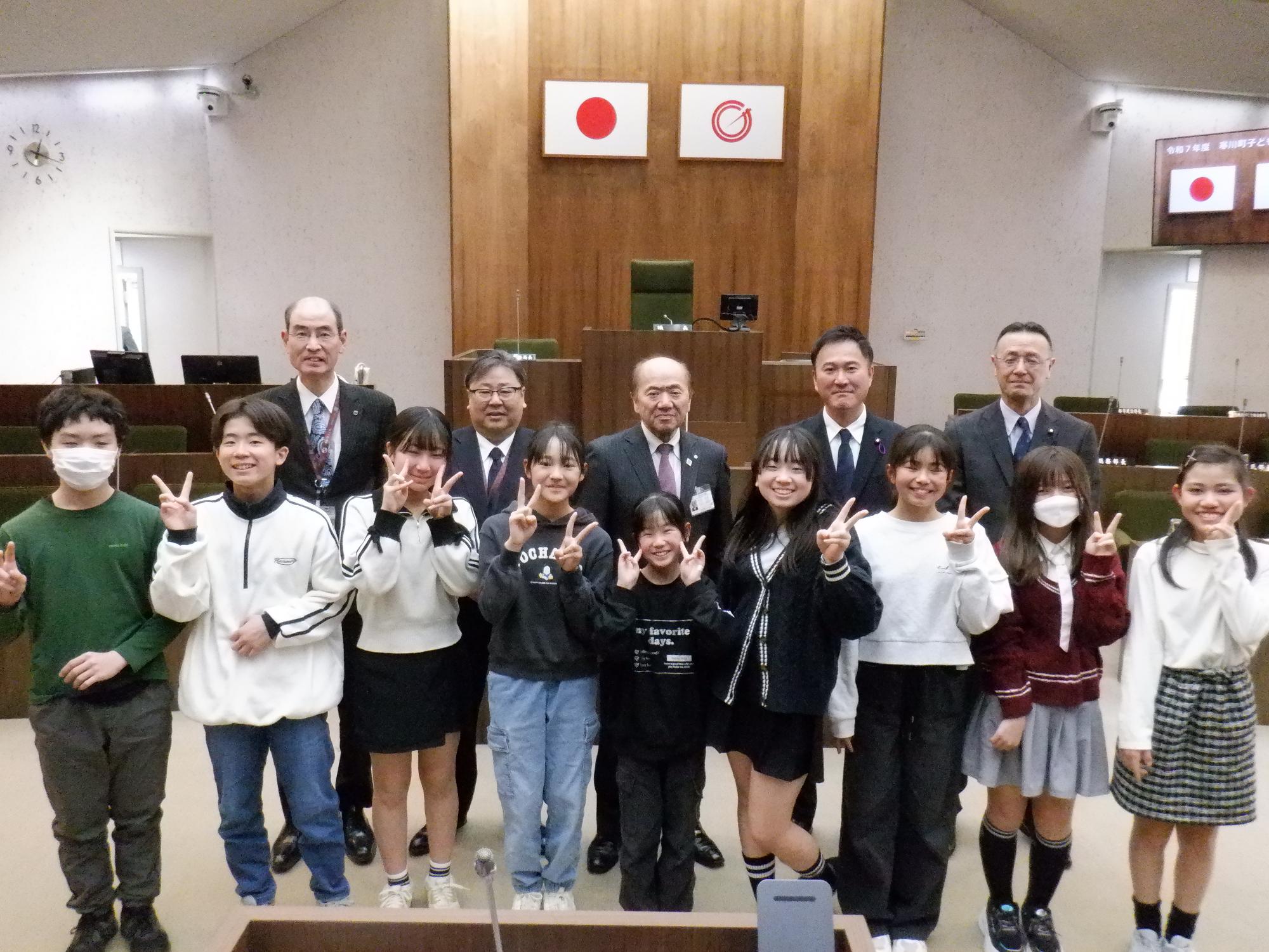 子ども議会の様子