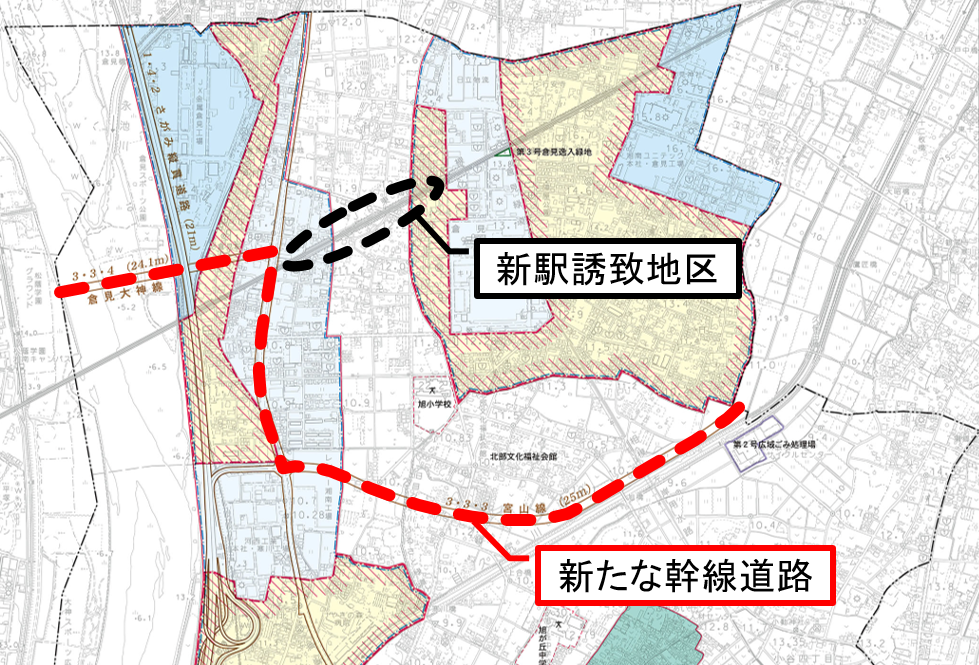 北部地区周辺の状況